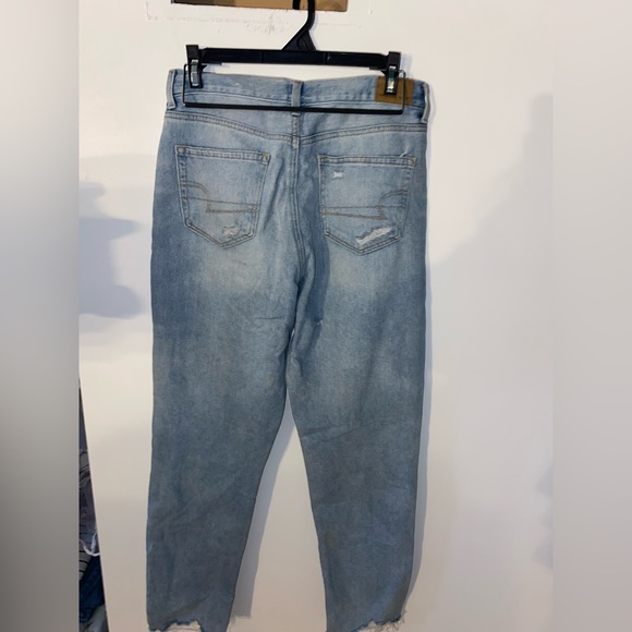 Light Blue Faux Ripped Jeans from American Eagle - Picture 2 of 5